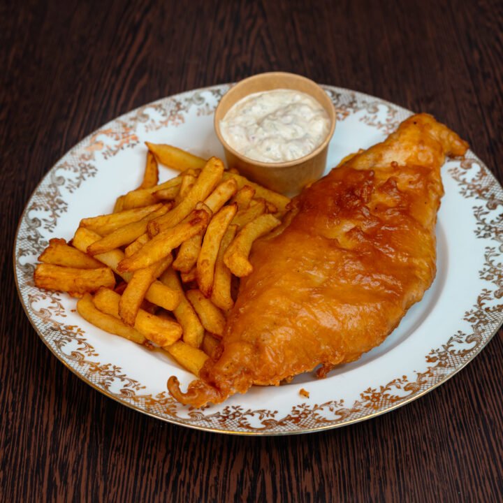 Fish & Chips de poisson blanc