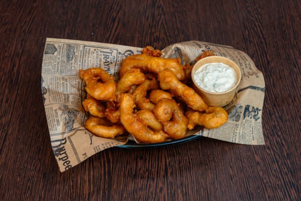 Beignets de calamars frais