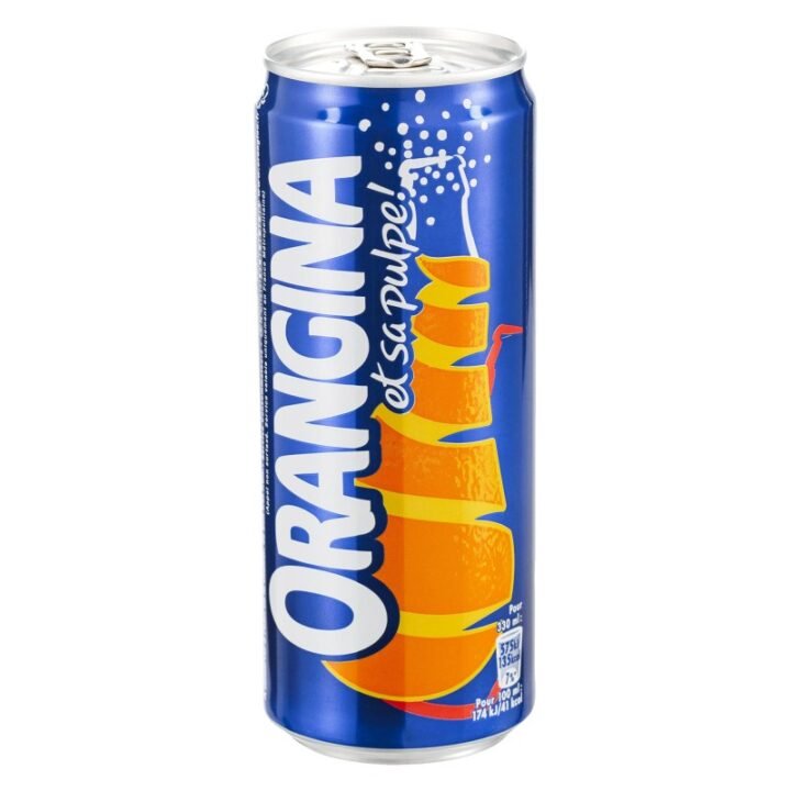 Canette Orangina 33cl